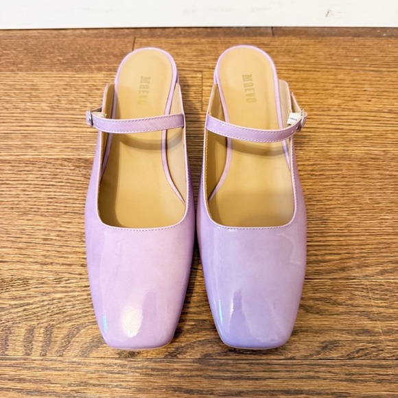 Matisse Women's Lilac Block Heel Shoes - Picture 5 of 10